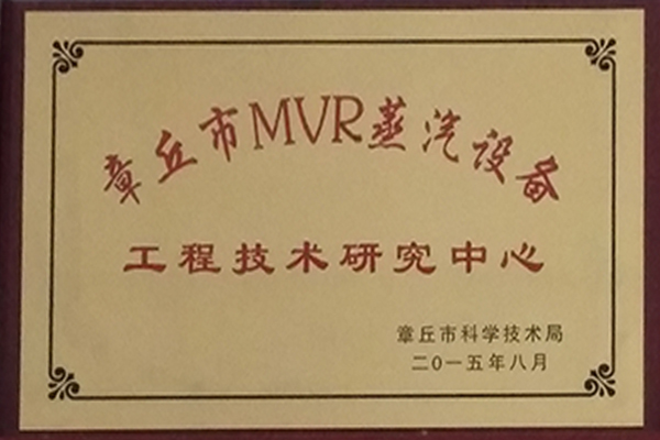 章丘市MVR蒸汽装备